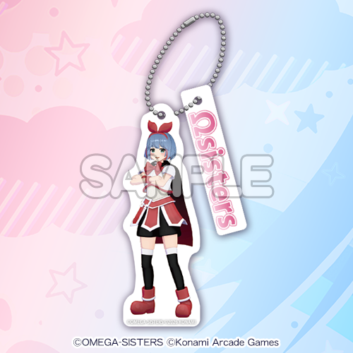 ミニアクリルキーホルダー【おめがレイ・A】