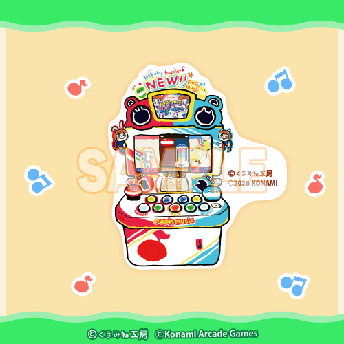 ステッカー【新筐体「pop'n music ピカピカポップ君モデル」】