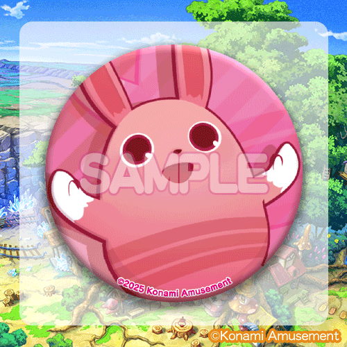 D-1 アニマロッタ 「ウサギ」缶バッジ A