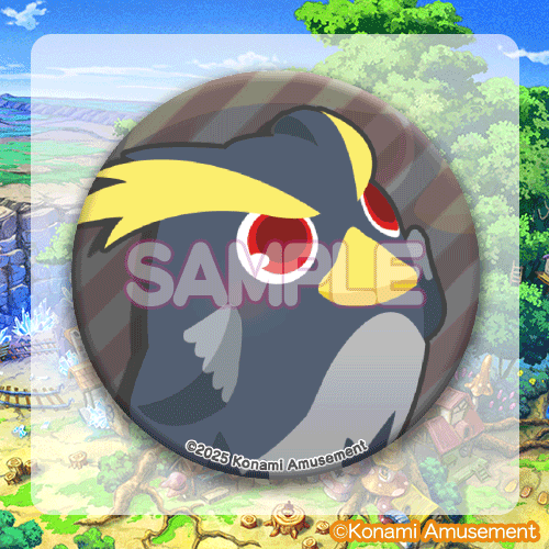 D-12 アニマロッタ 「ペンギン」缶バッジ L