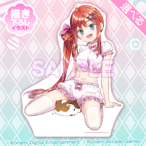 描き下ろし!おすわり等身大パネル(夏陽)