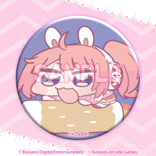 キラキラ缶バッジN