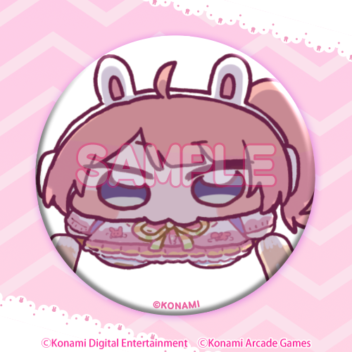 キラキラ缶バッジO