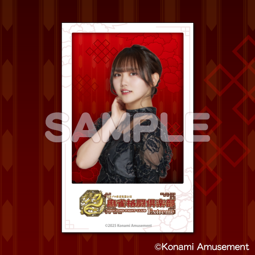 D-7 新星☆女流 チェキ風カード「瀬戸 麻衣」プロ