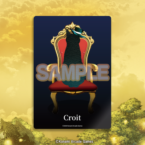 おまけ専用 アクリルカード（Croit）
