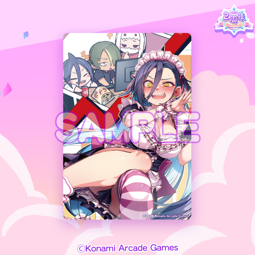 アクリルカード(リハーサルも本域で)