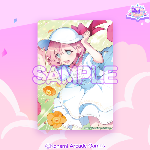 アクリルカード(プリモフルール・ポピー)