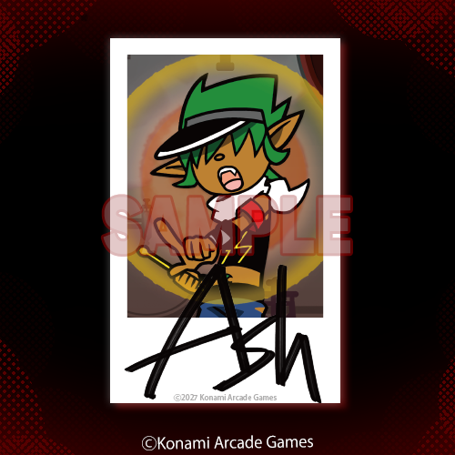 サイン入り!チェキ風カード【アッシュC】