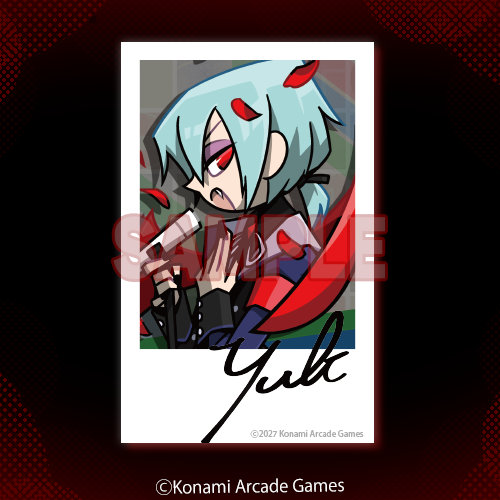 サイン入り!チェキ風カード【ユーリC】