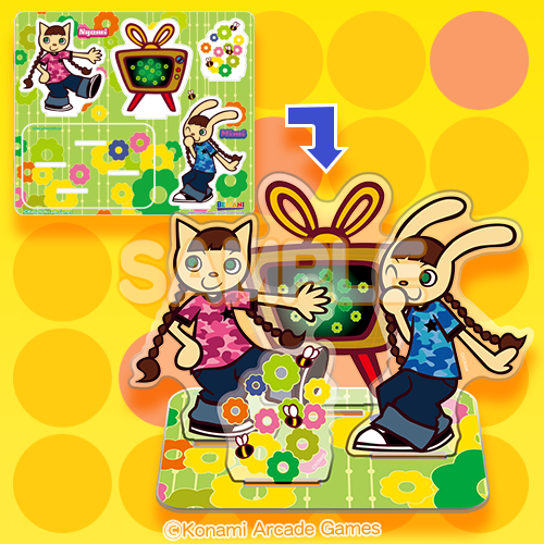 ジオラマアクリルスタンド(pop'n music 8)
