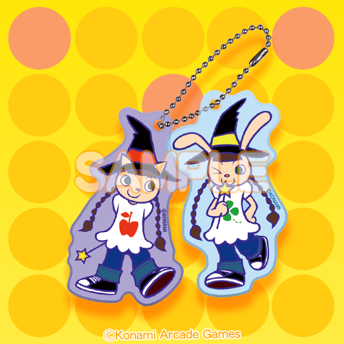 いつも一緒のアクリルキーホルダー(pop'n music 10)