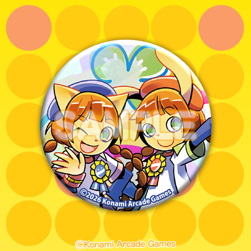 キラキラ缶バッジ(peace)