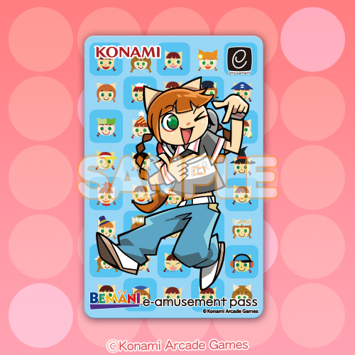 特製e-amusement passカード(ニャミ)