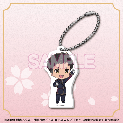 D-5 キャラクターアクリルキーホルダーE