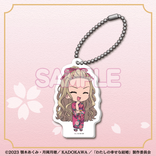 D-6 キャラクターアクリルキーホルダーF